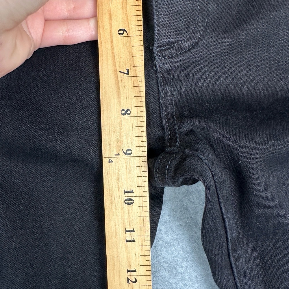 Anthropologie Pilcro And The Letterpress Jeans Sz 28 Mid Rise Black Denim Skinny - Picture 7 of 13